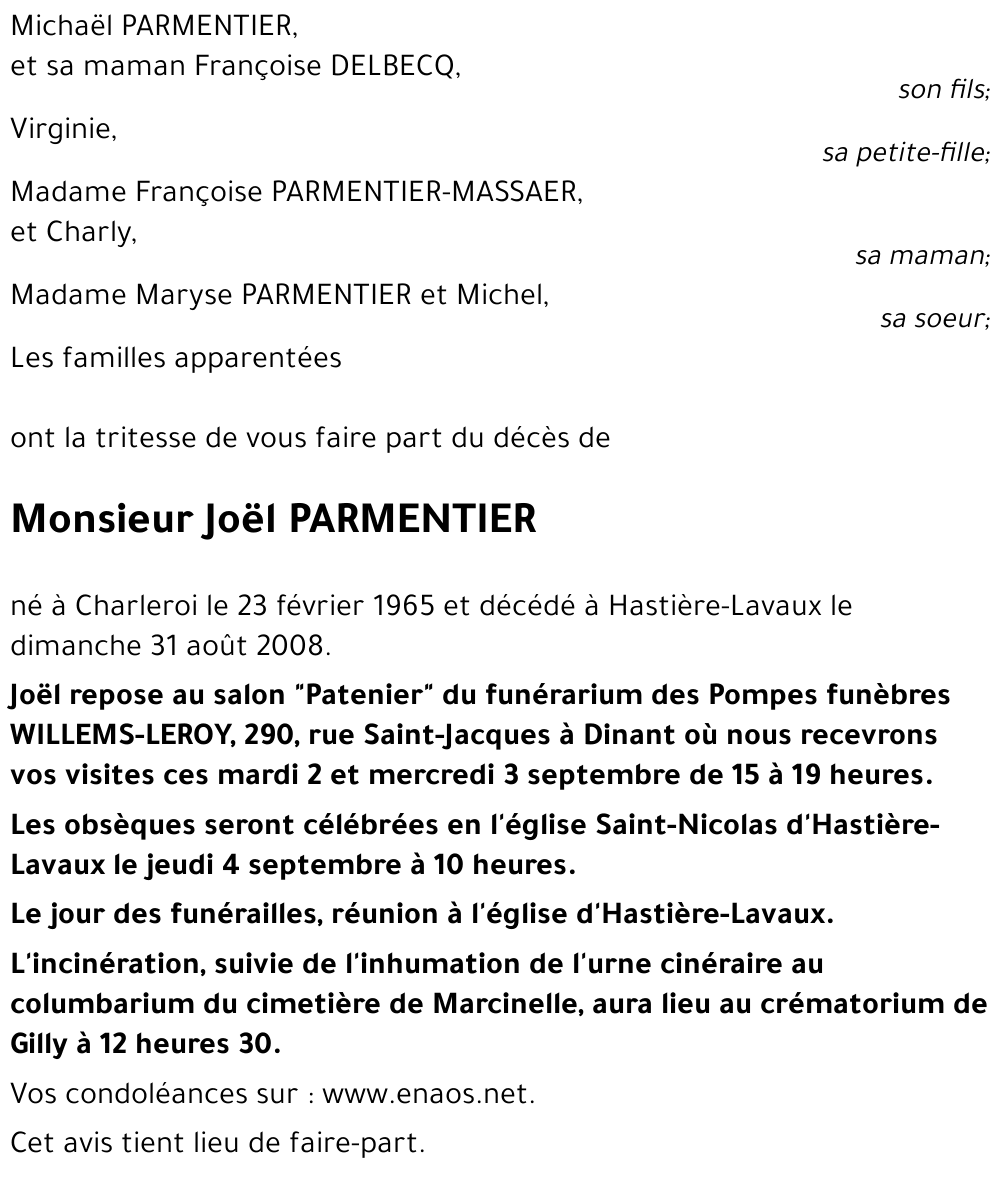 Joël PARMENTIER