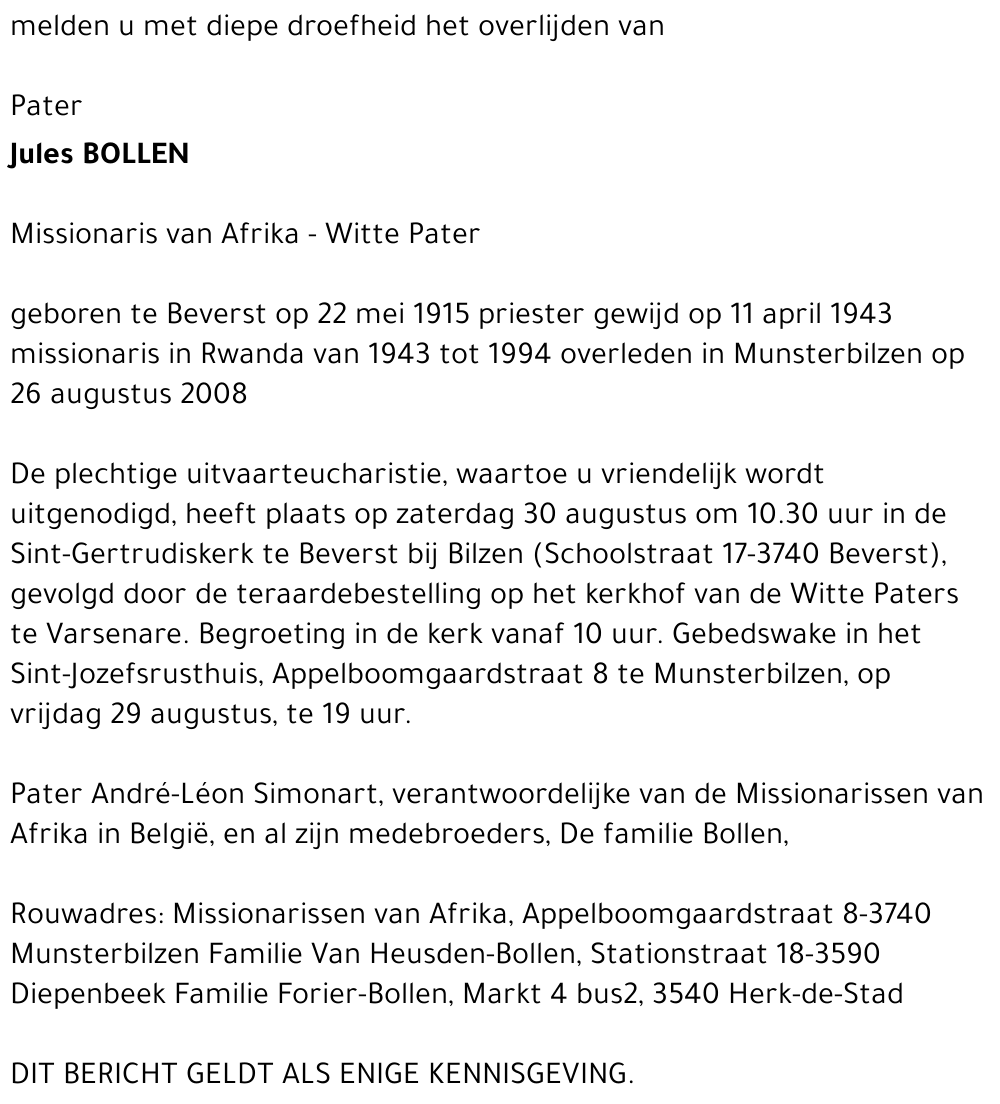 Jules BOLLEN