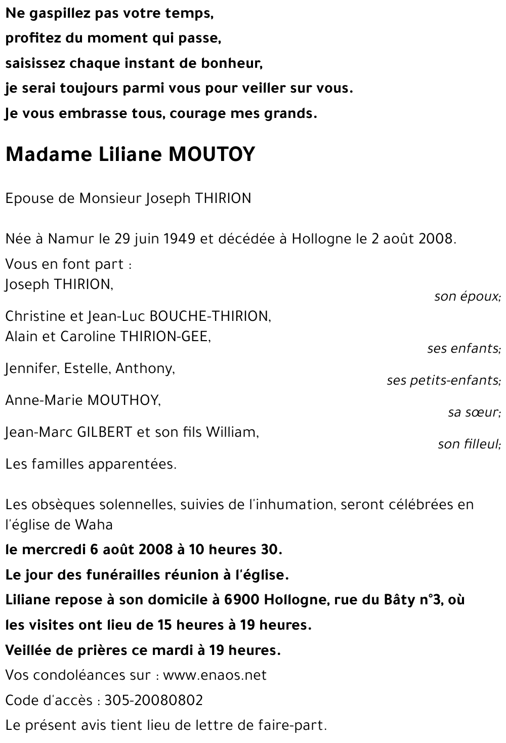 Liliane MOUTOY