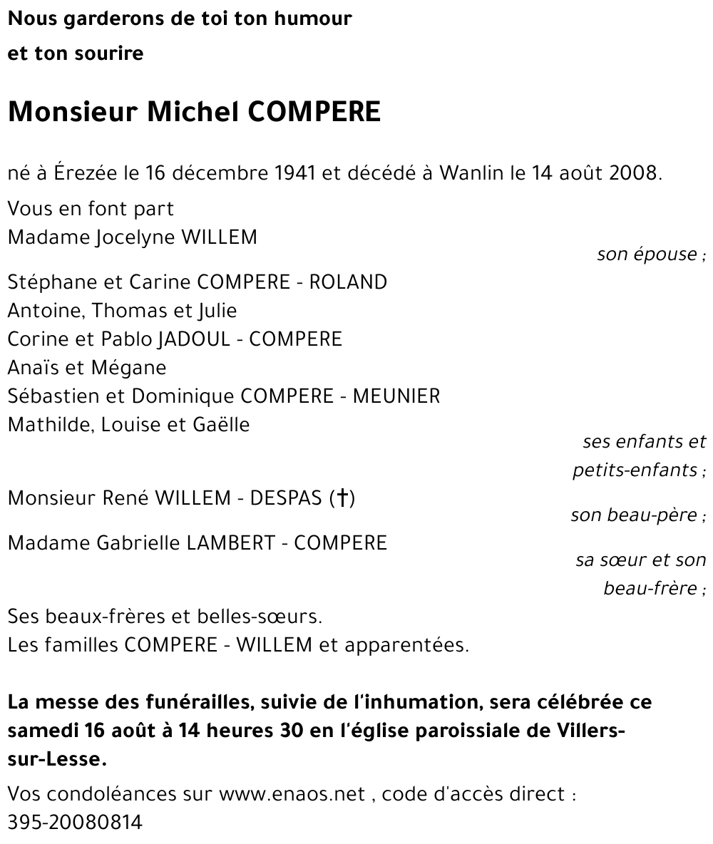 Michel COMPERE