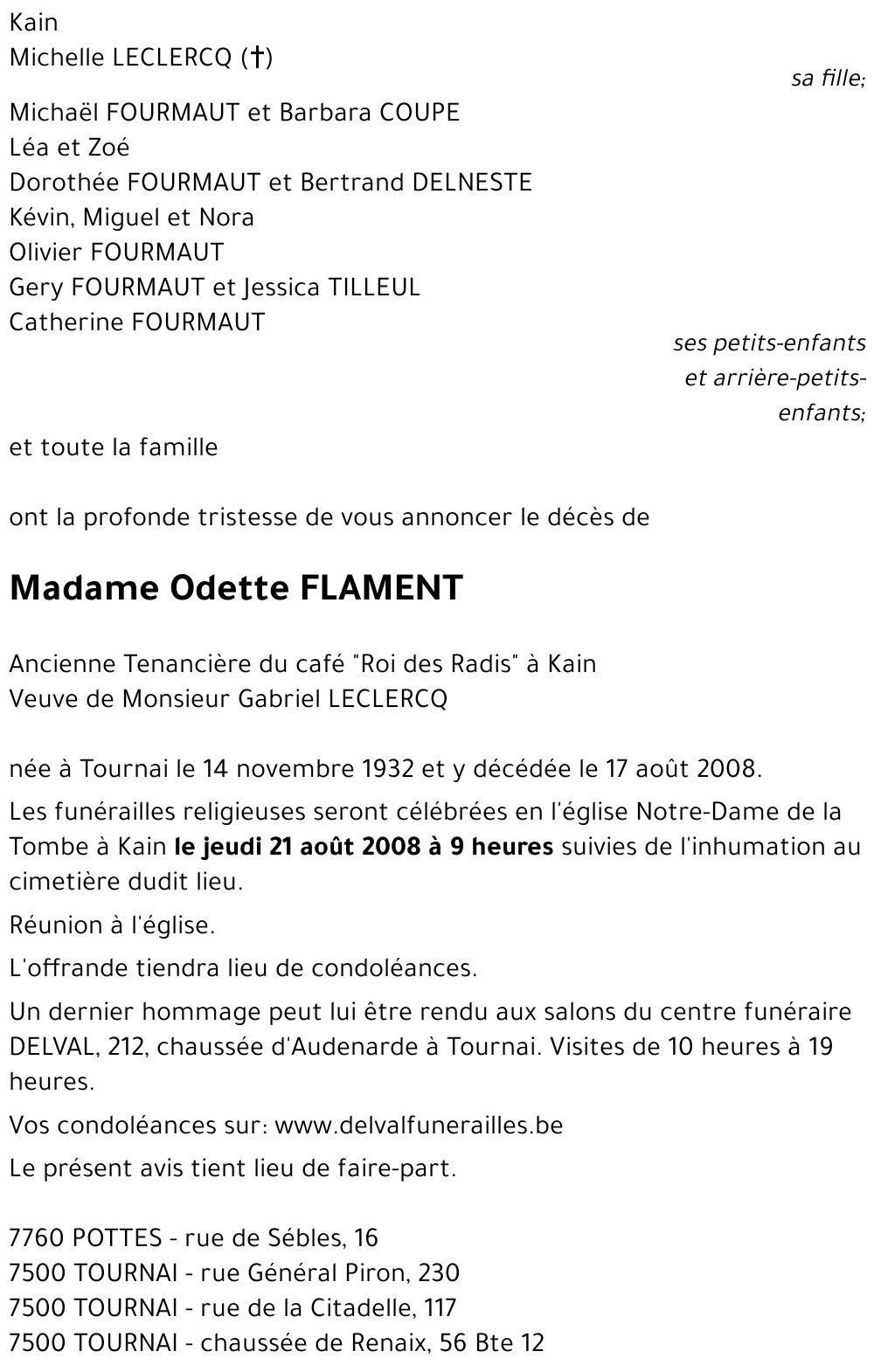 Odette FLAMENT