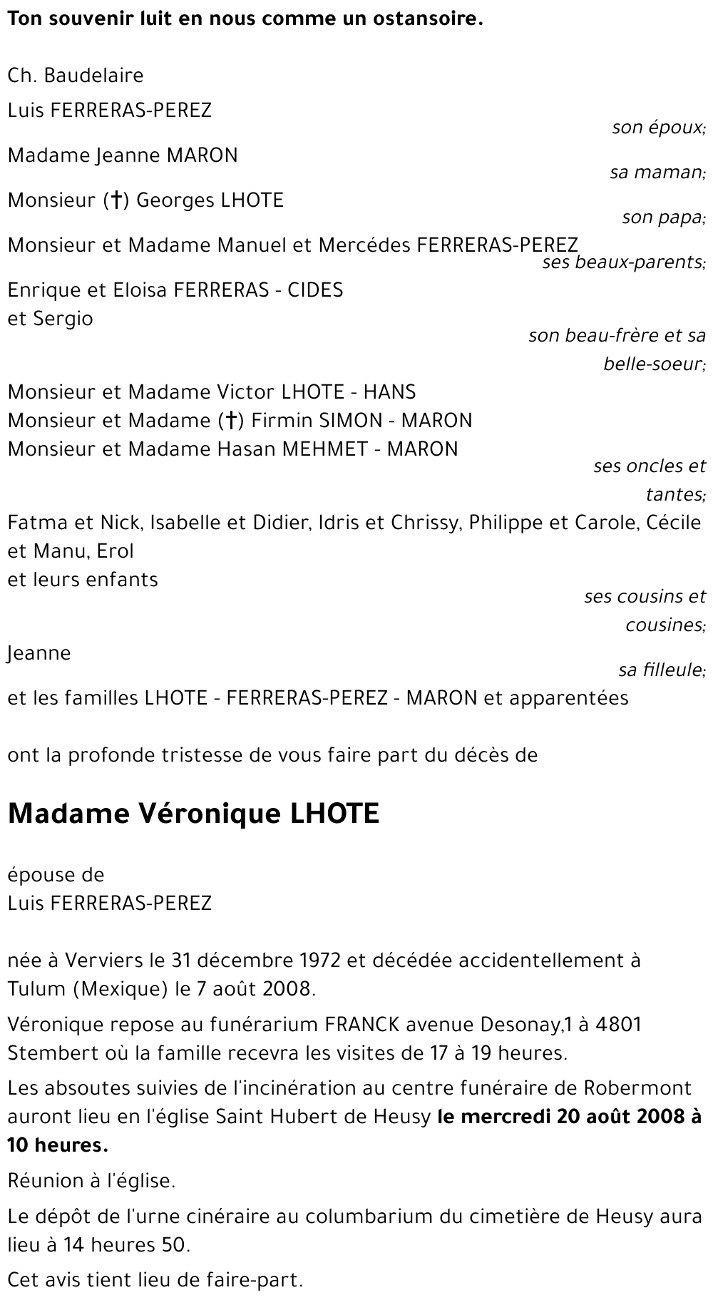 Véronique LHOTE