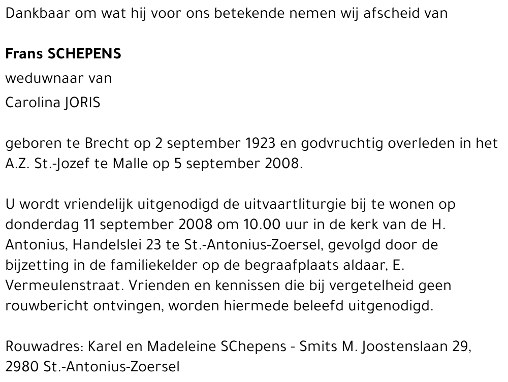 Frans SCHEPENS