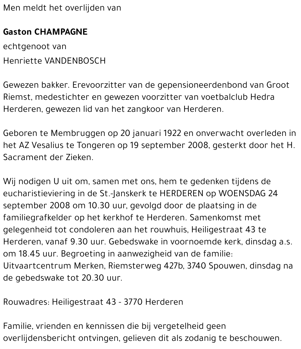 Gaston Champagne