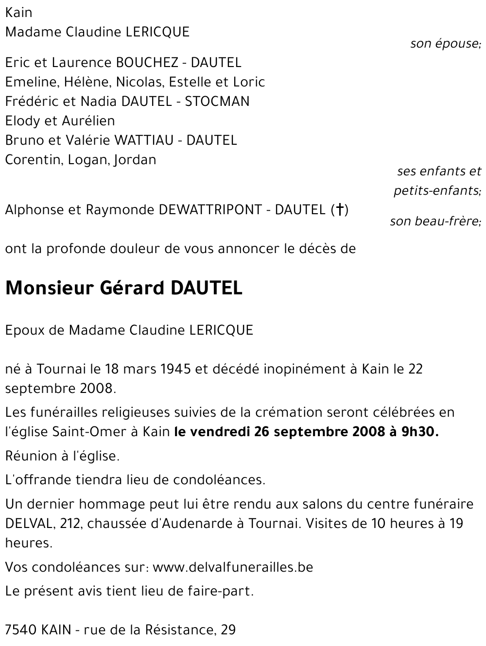 Gérard DAUTEL