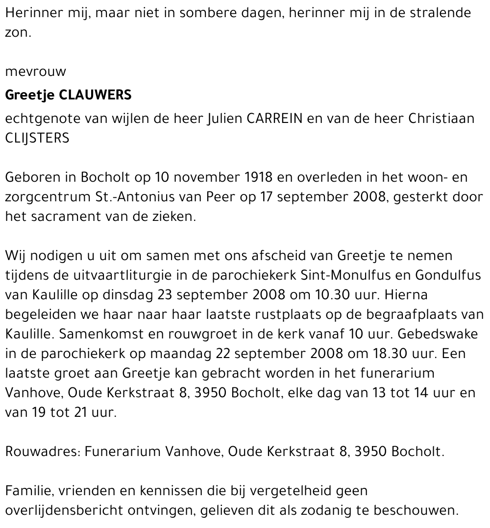 Greetje Clauwers