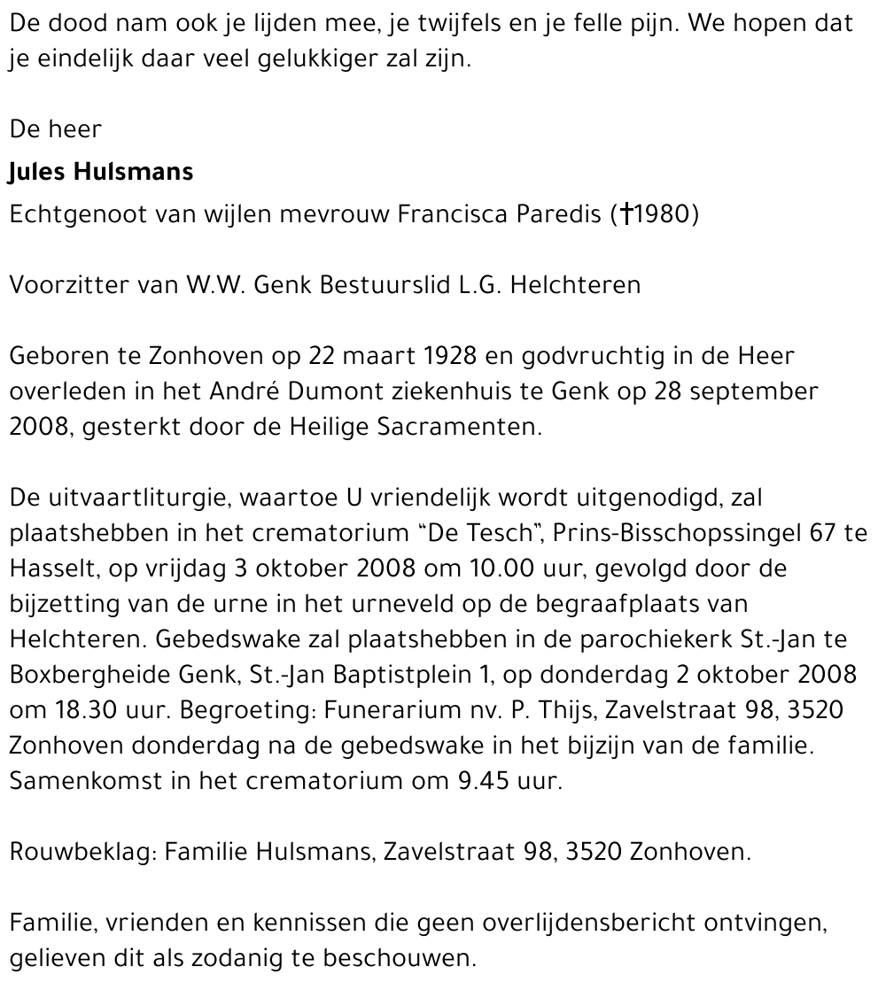 Jules Hulsmans