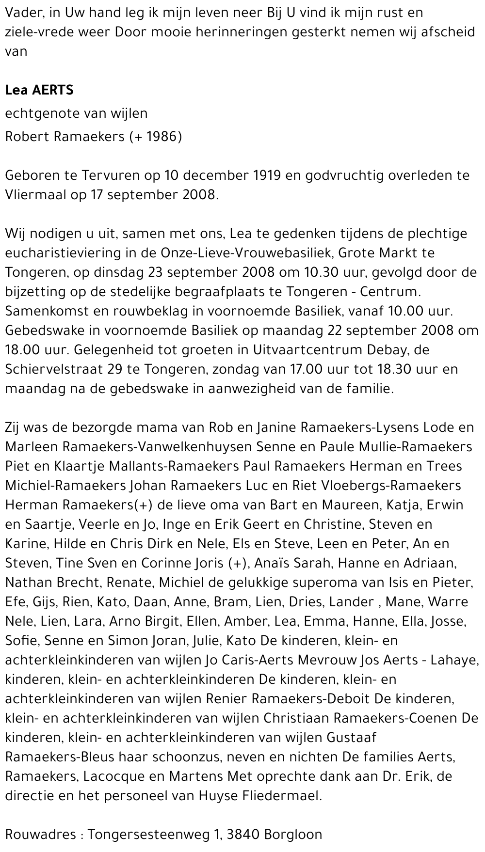 Lea Aerts