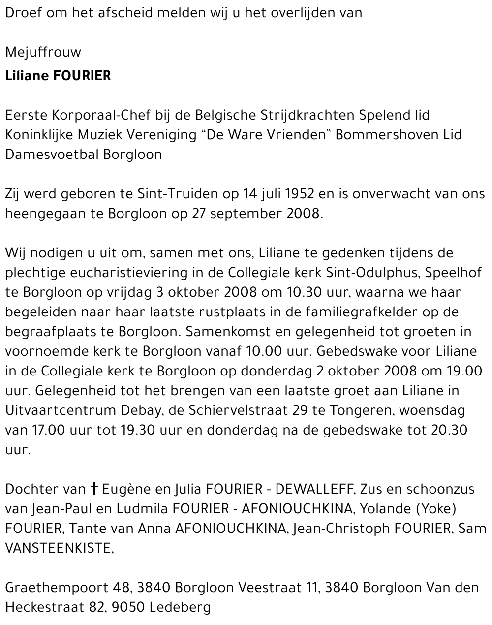 Liliane Fourier