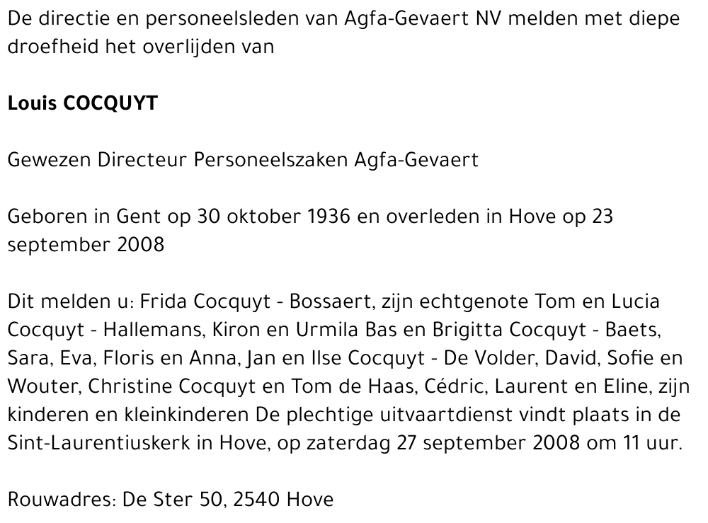Louis Cocquyt