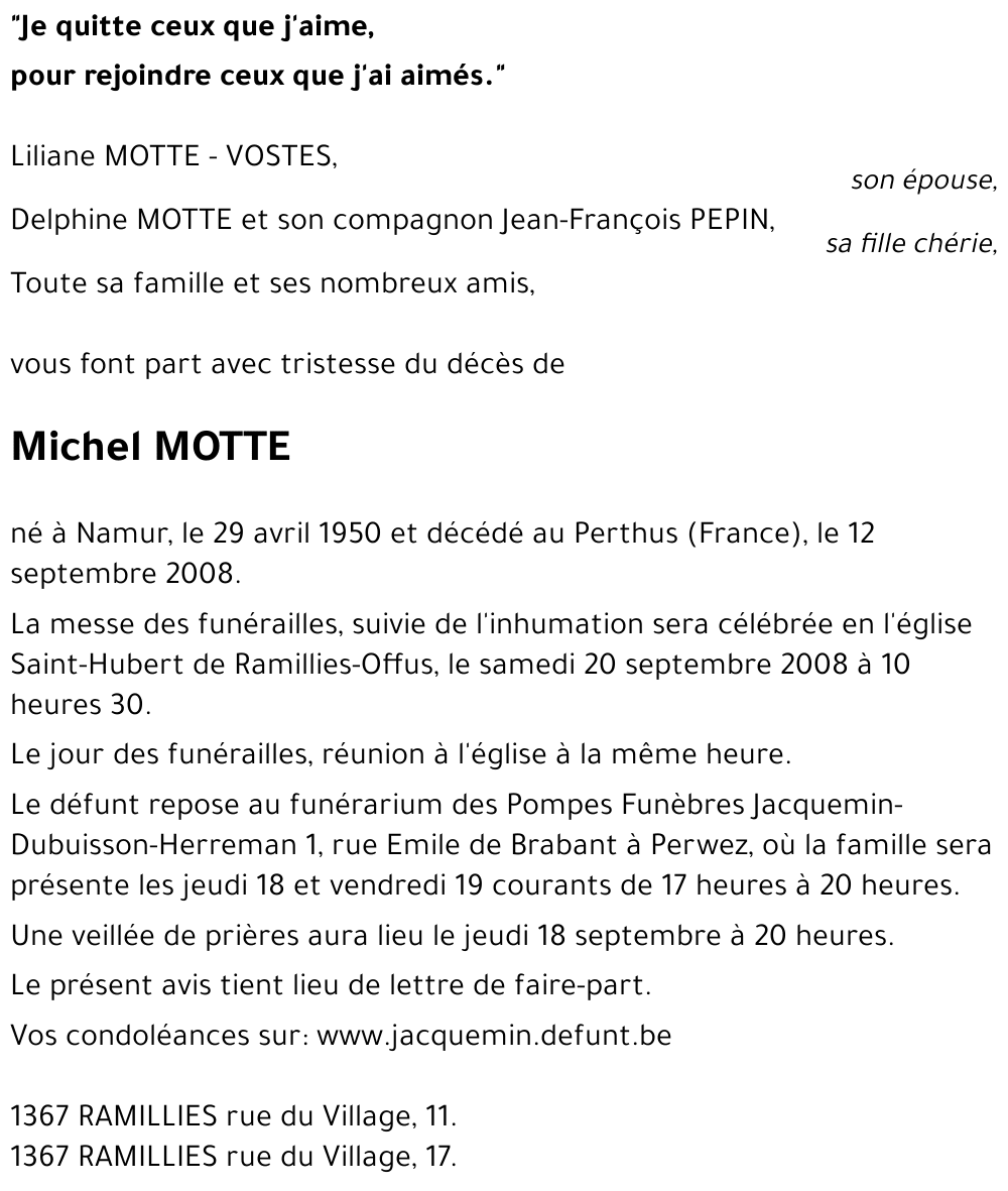 Michel MOTTE