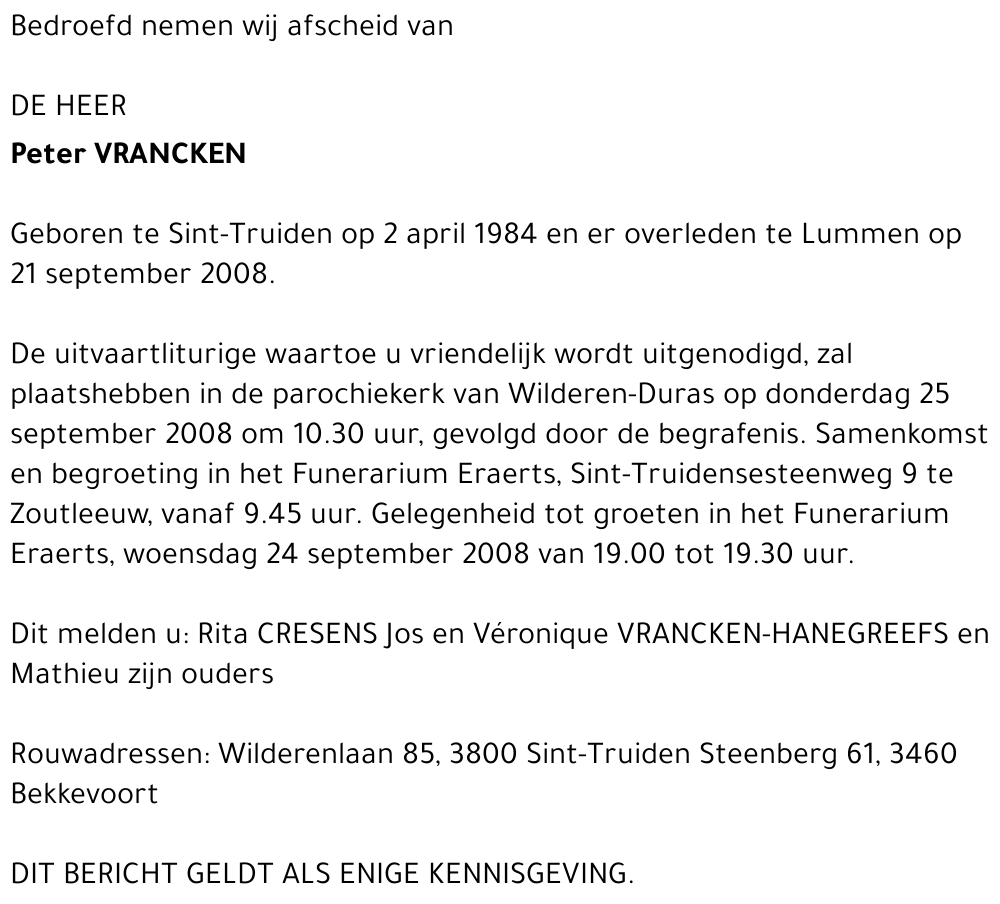 Peter Vrancken