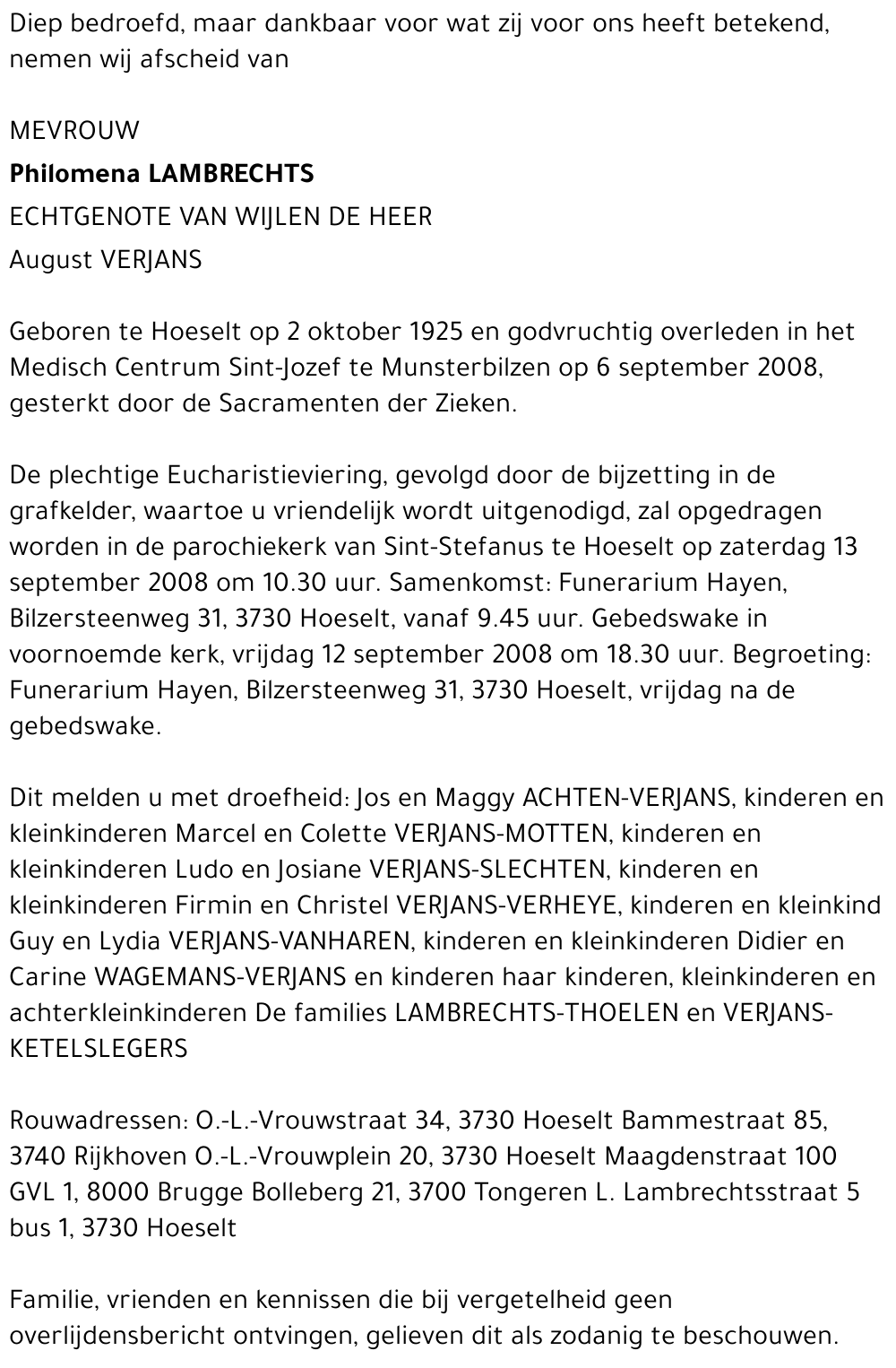 Philomena Lambrechts