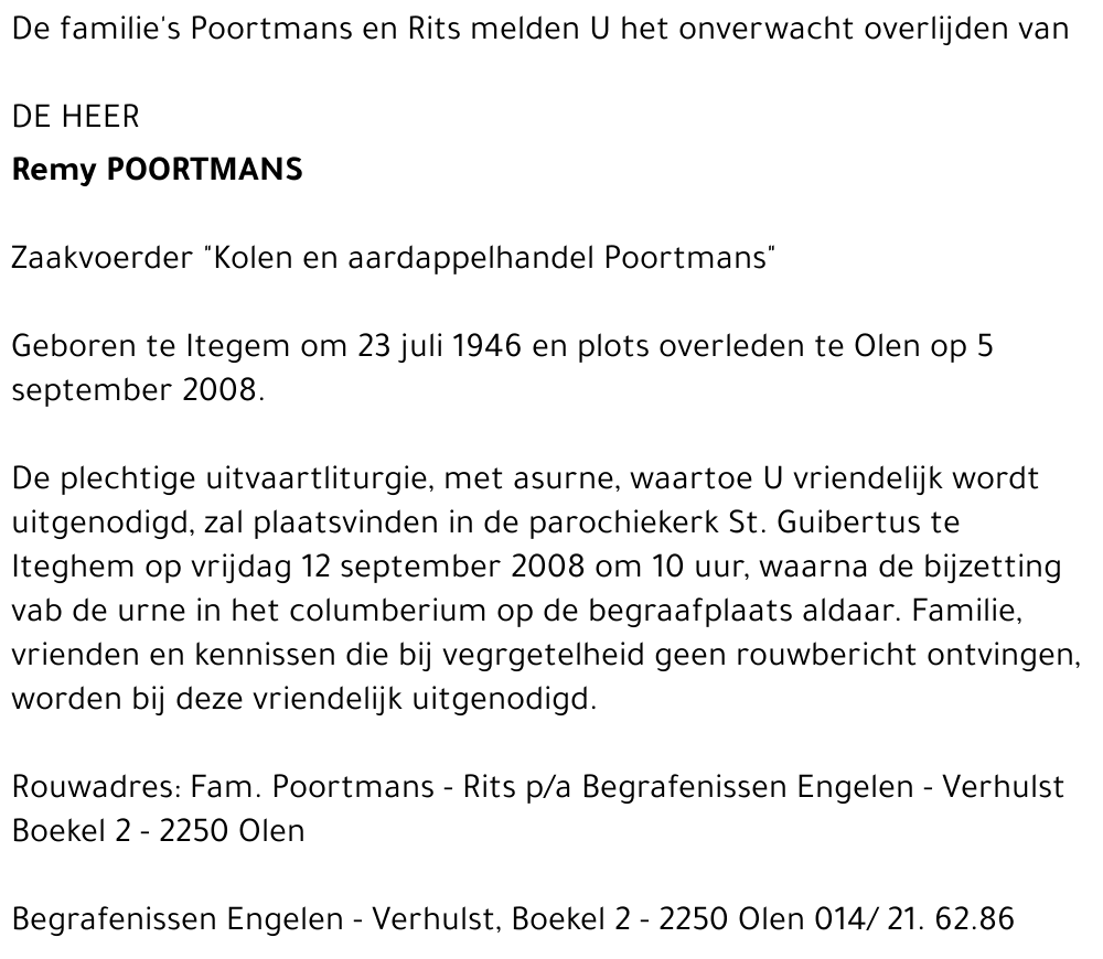 Remy Poortmans