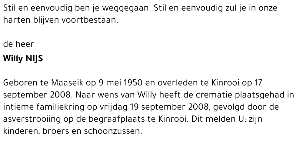 Willy Nijs