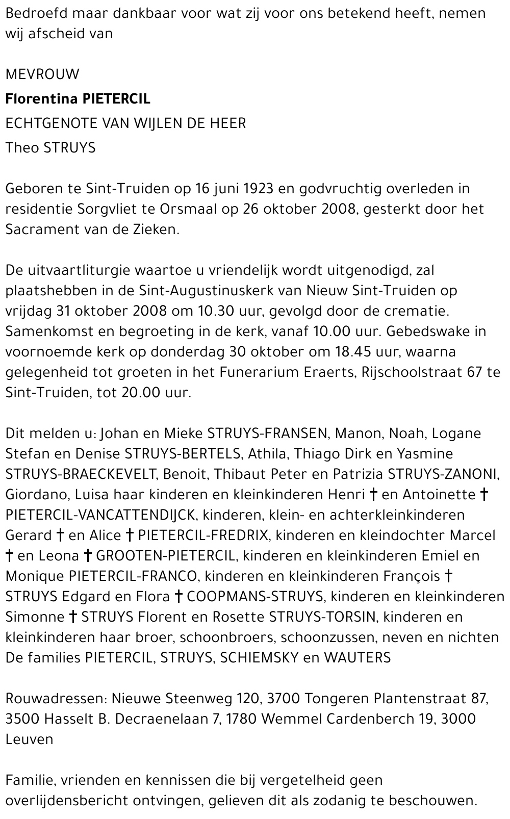 Florentina Pietercil