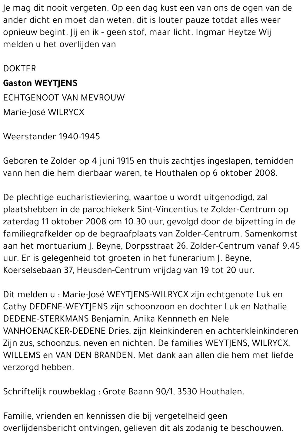 Gaston Weytjens
