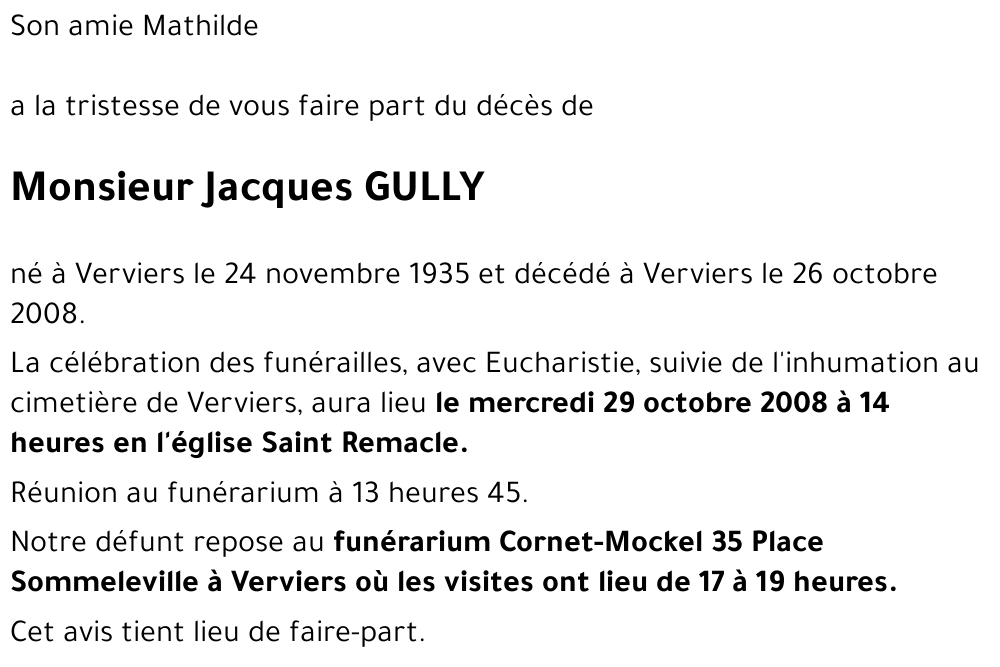 Jacques GULLY