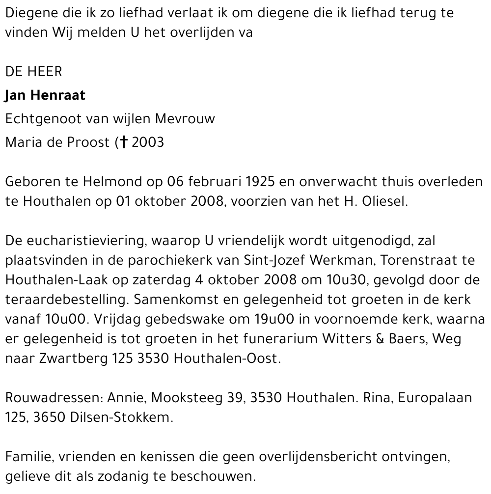 Jan Henraat