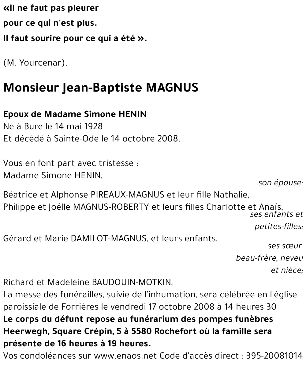Jean-Baptiste MAGNUS