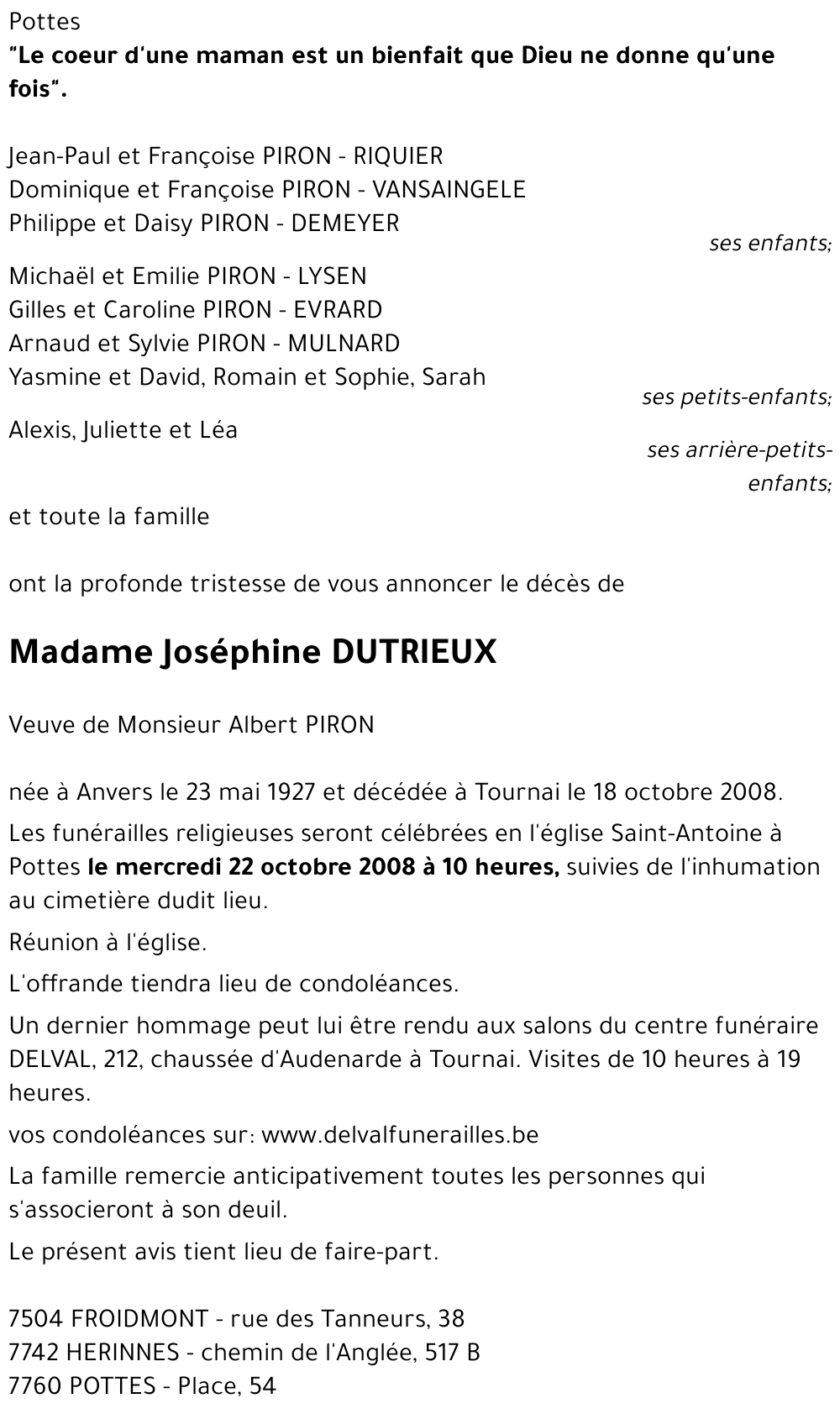 Joséphine DUTRIEUX
