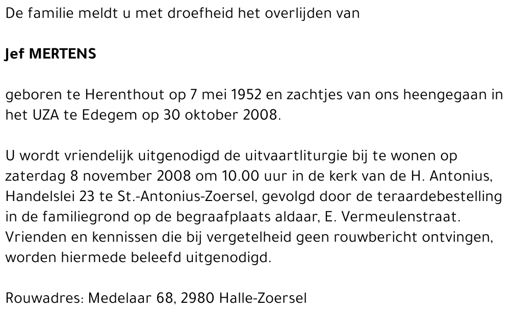 Jozef MERTENS