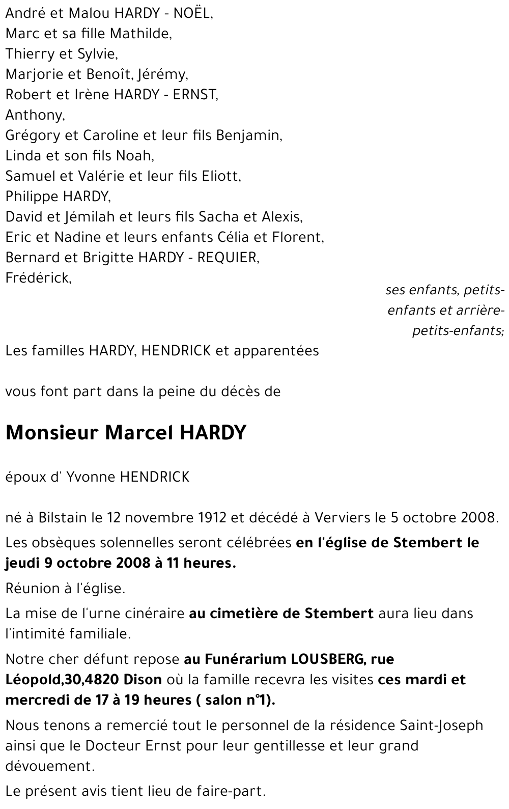 Marcel HARDY