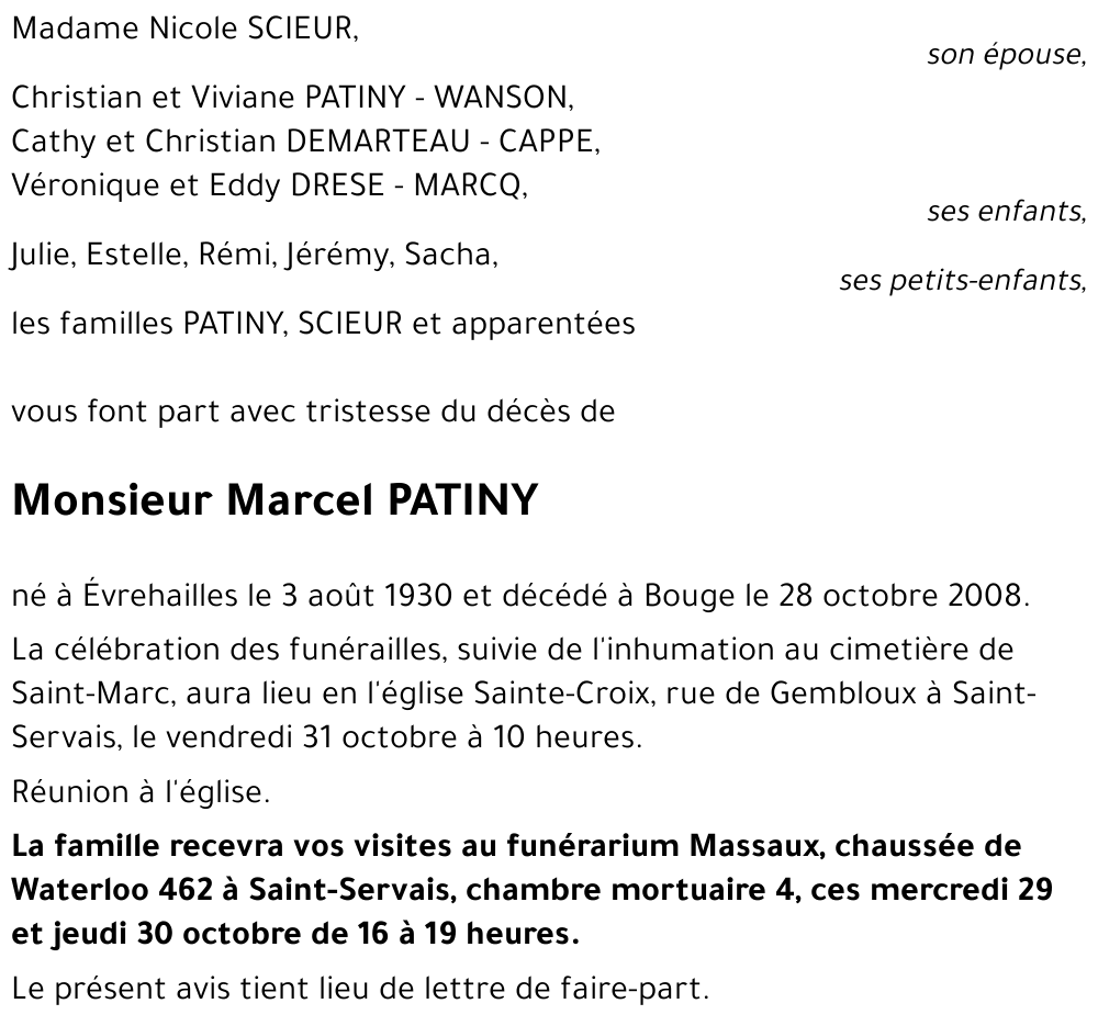 Marcel PATINY
