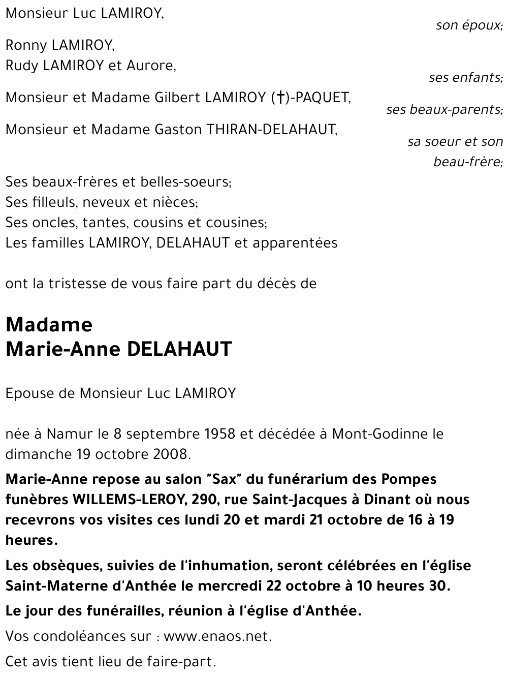 Marie-Anne DELAHAUT