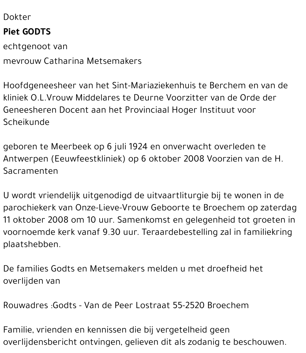 Piet Godts