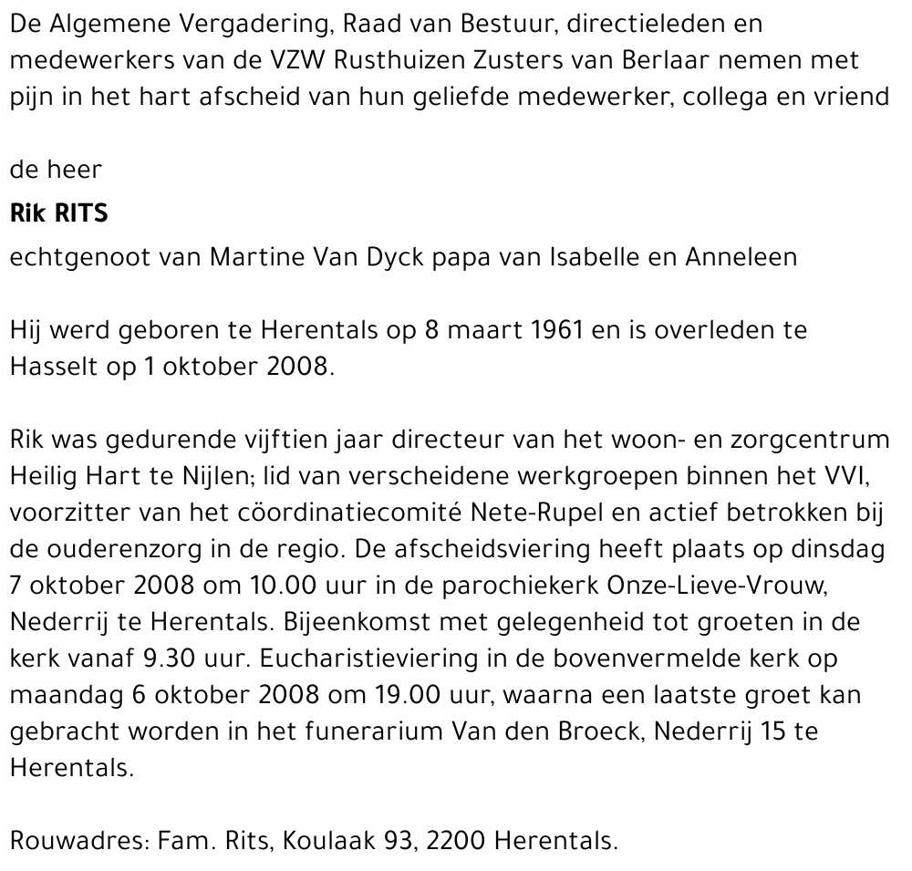 Rik Rits