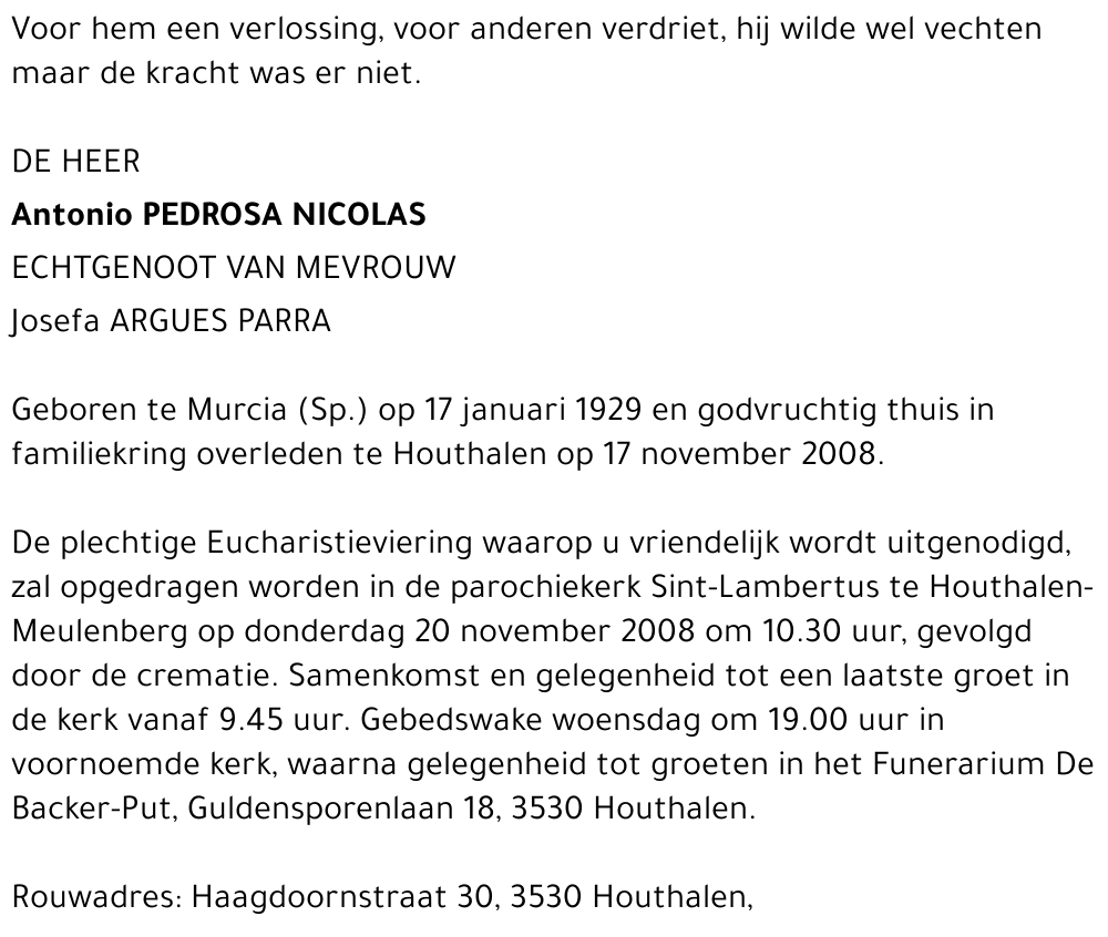 Antonia Pedrosa Nicolas