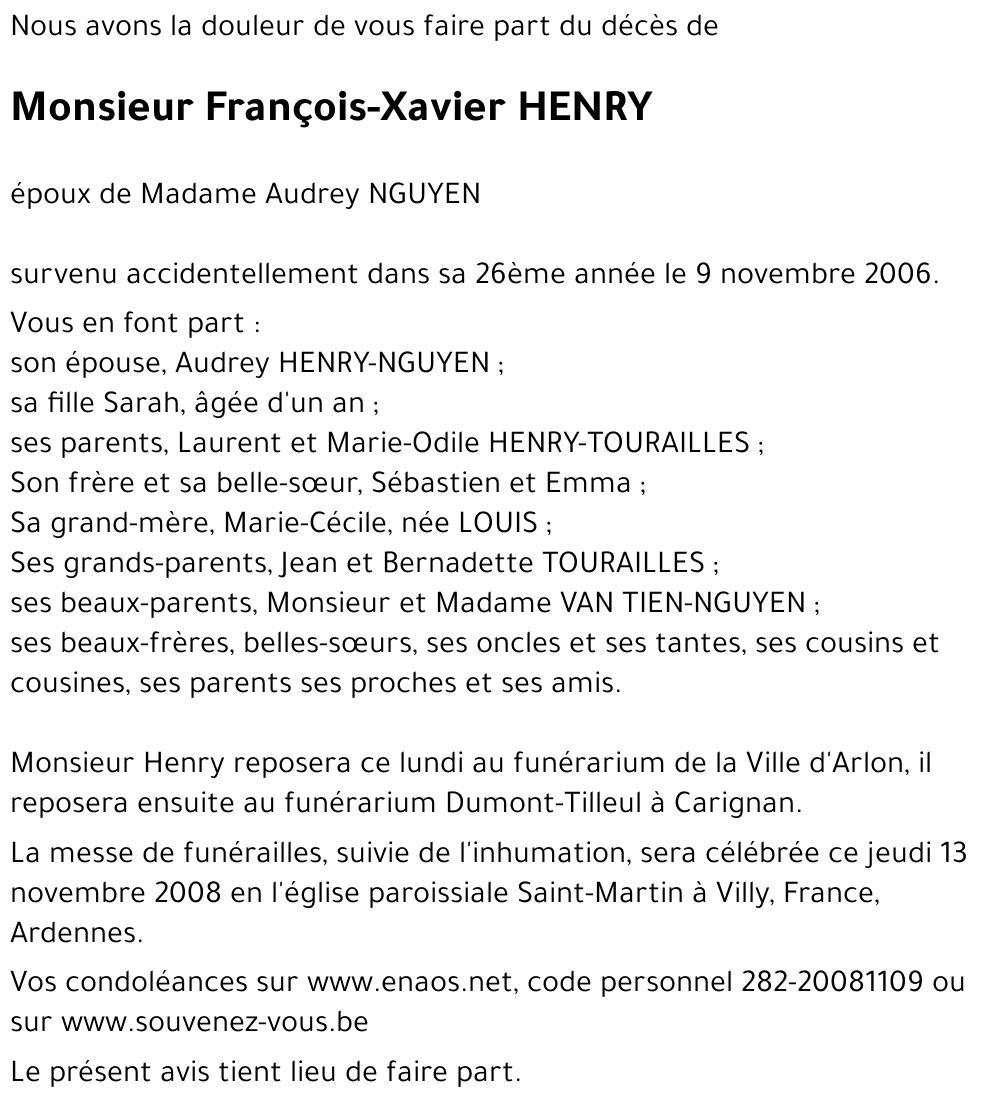 François-Xavier HENRY
