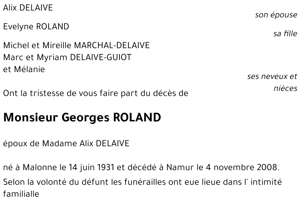 Georges ROLAND