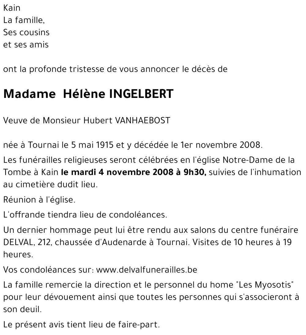 Hélène INGELBERT