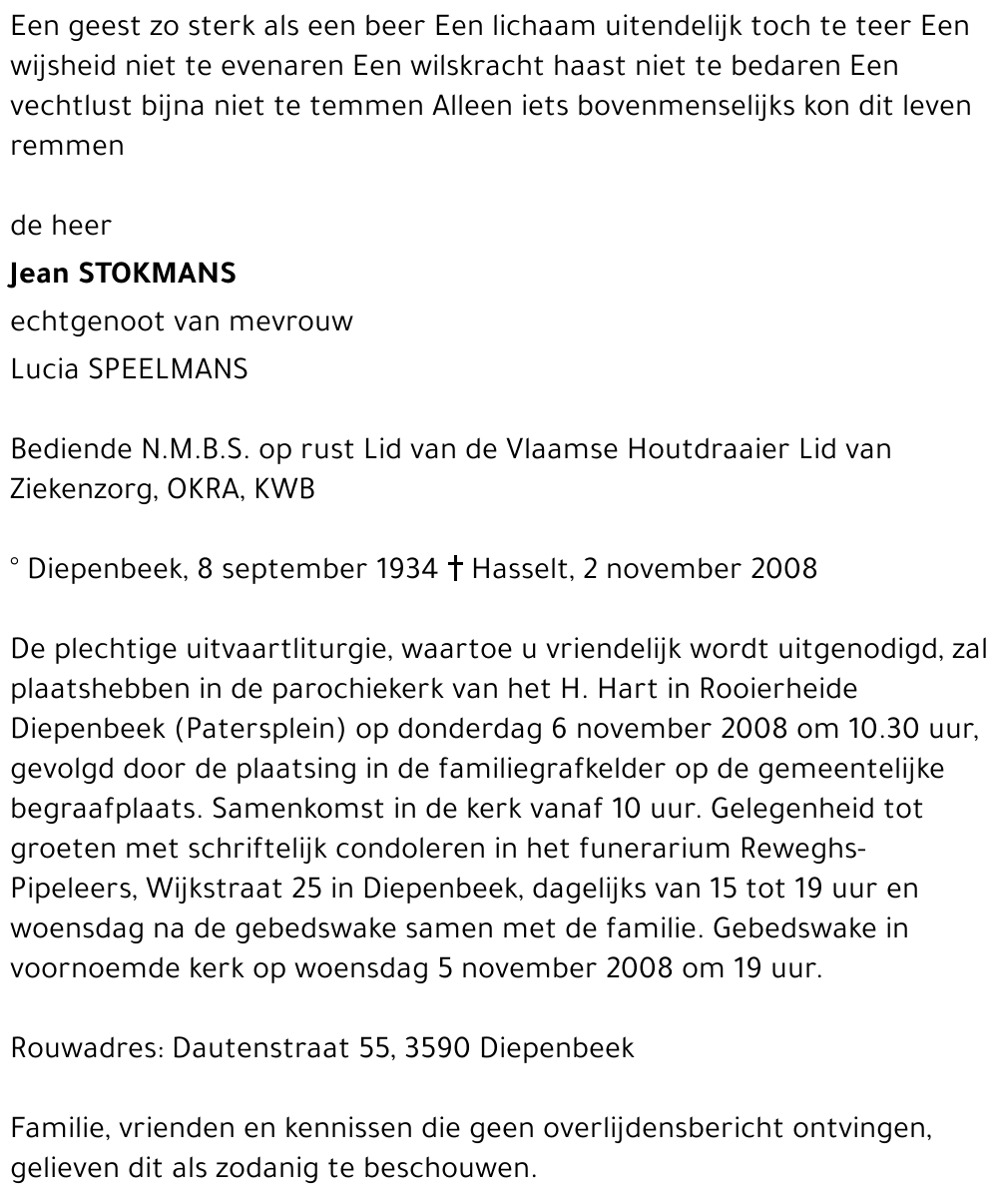 Jean Stokmans