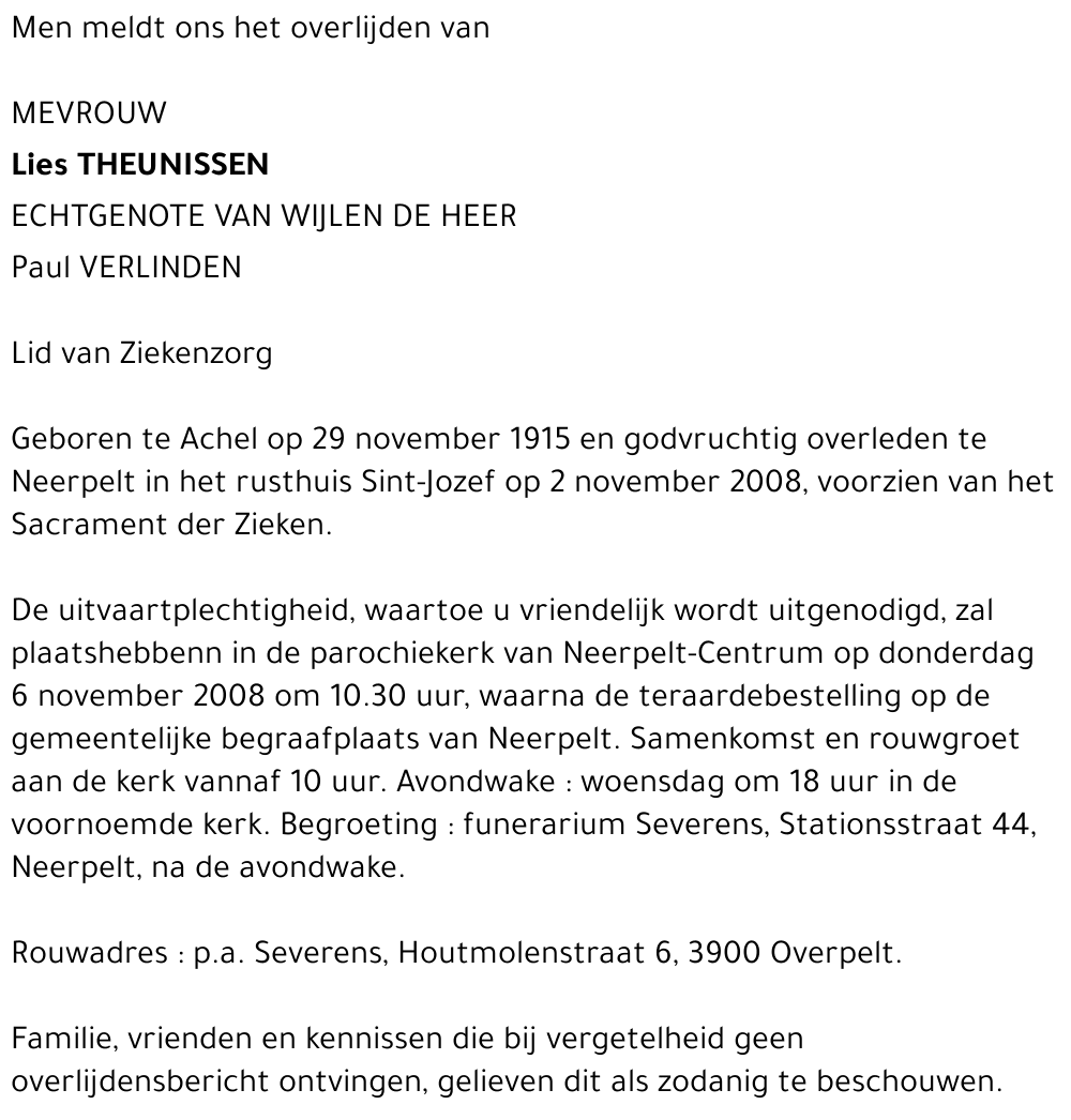 Lies Theunissen