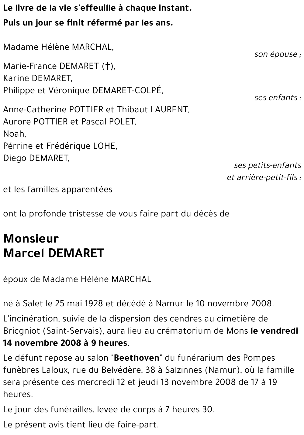 Marcel DEMARET