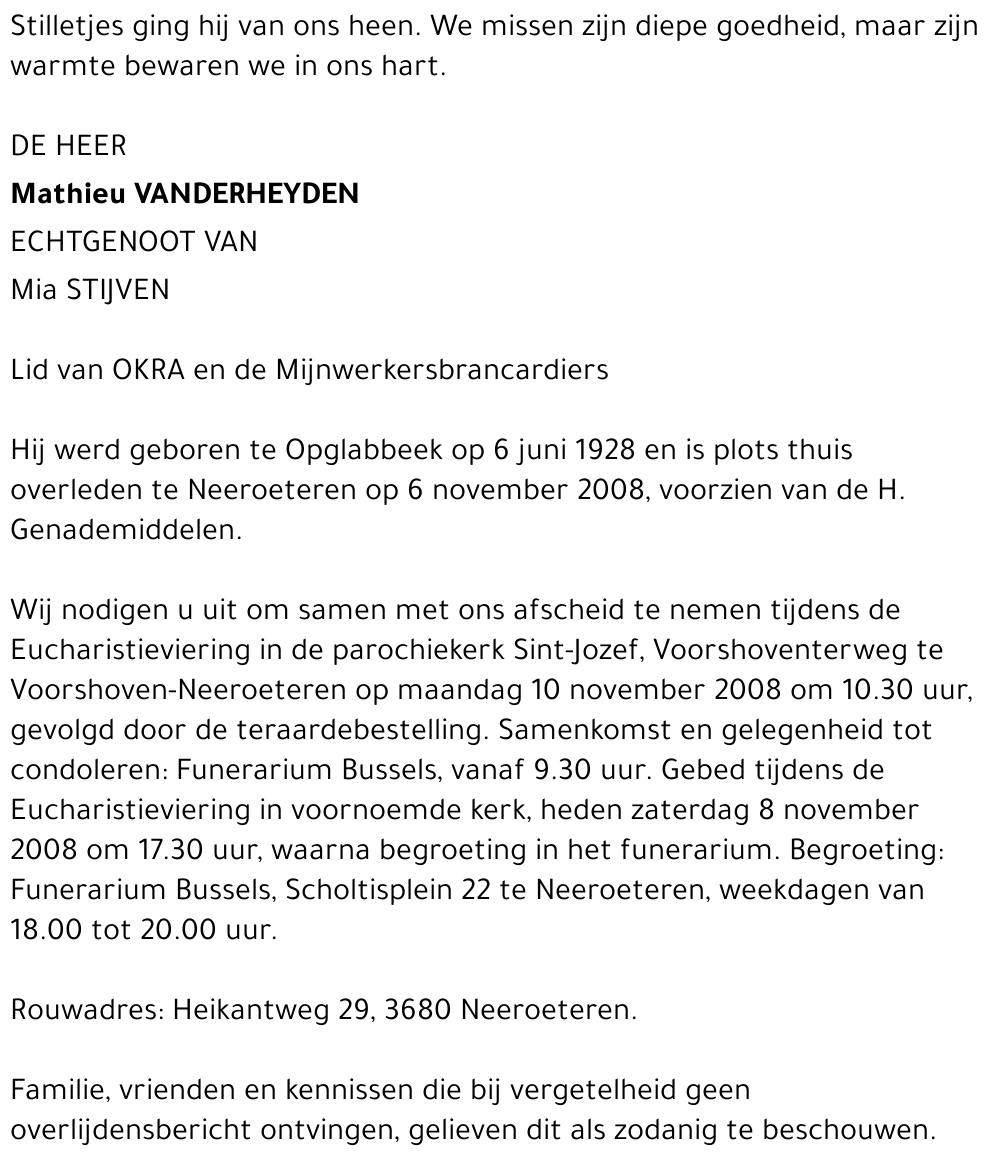 Mathieu Vanderheyden