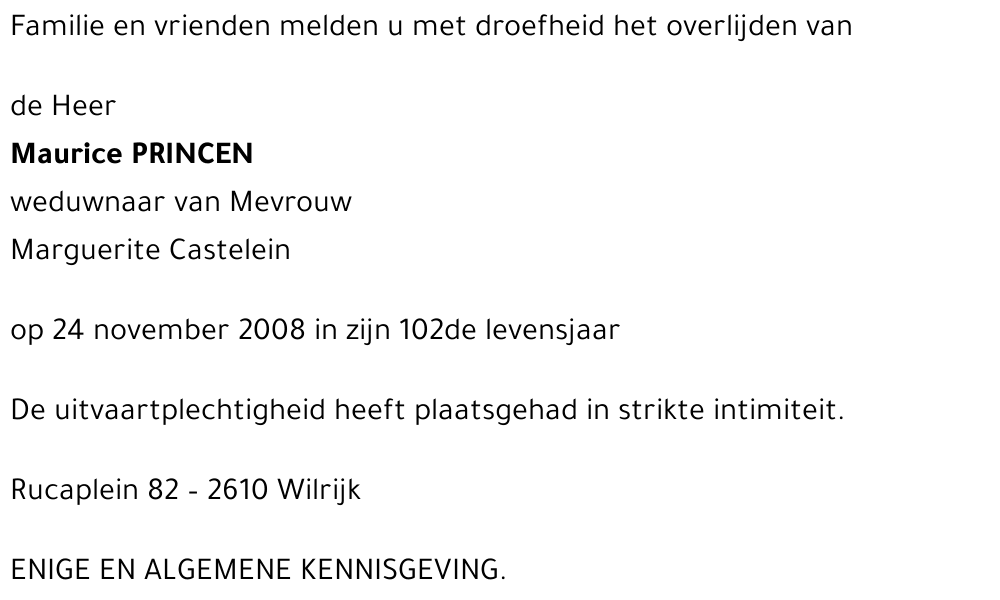 Maurice Princen