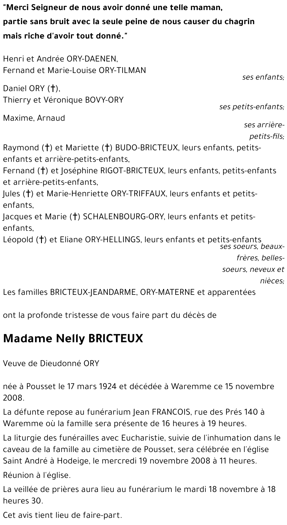 Nelly BRICTEUX