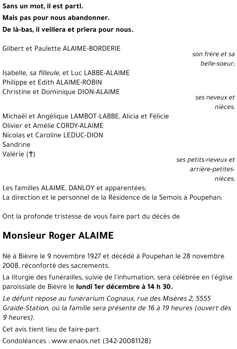 Roger ALAIME