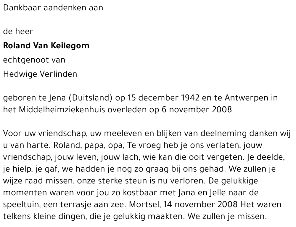 Roland van Keilegom