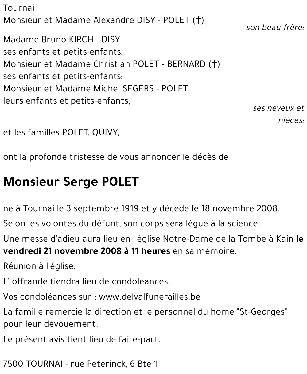 Serge POLET