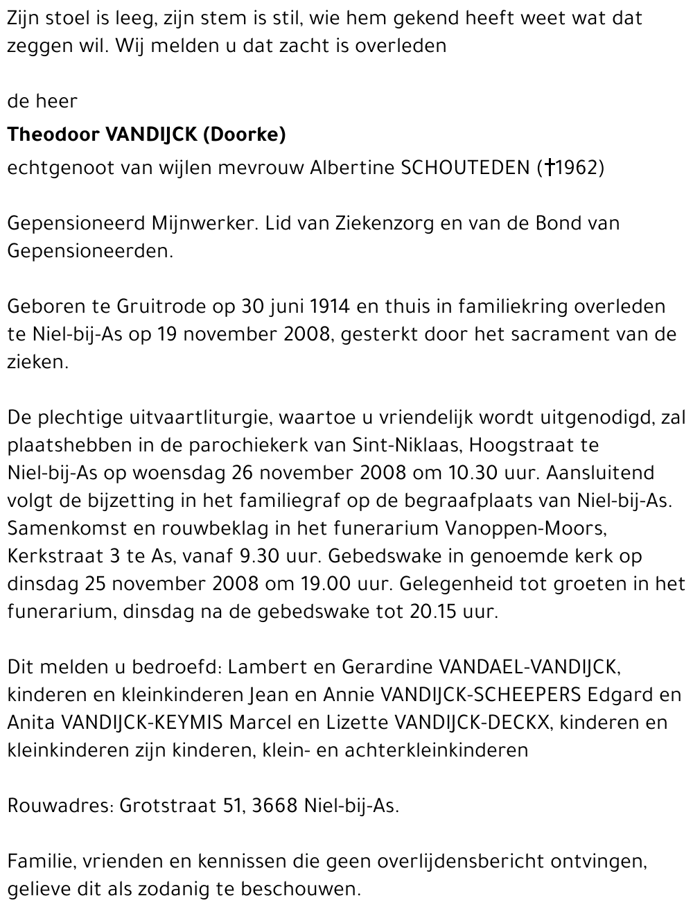 Theodoor Vandijck