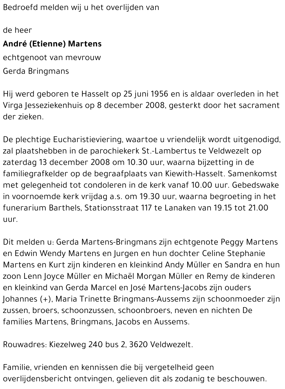 André (Etienne) Martens