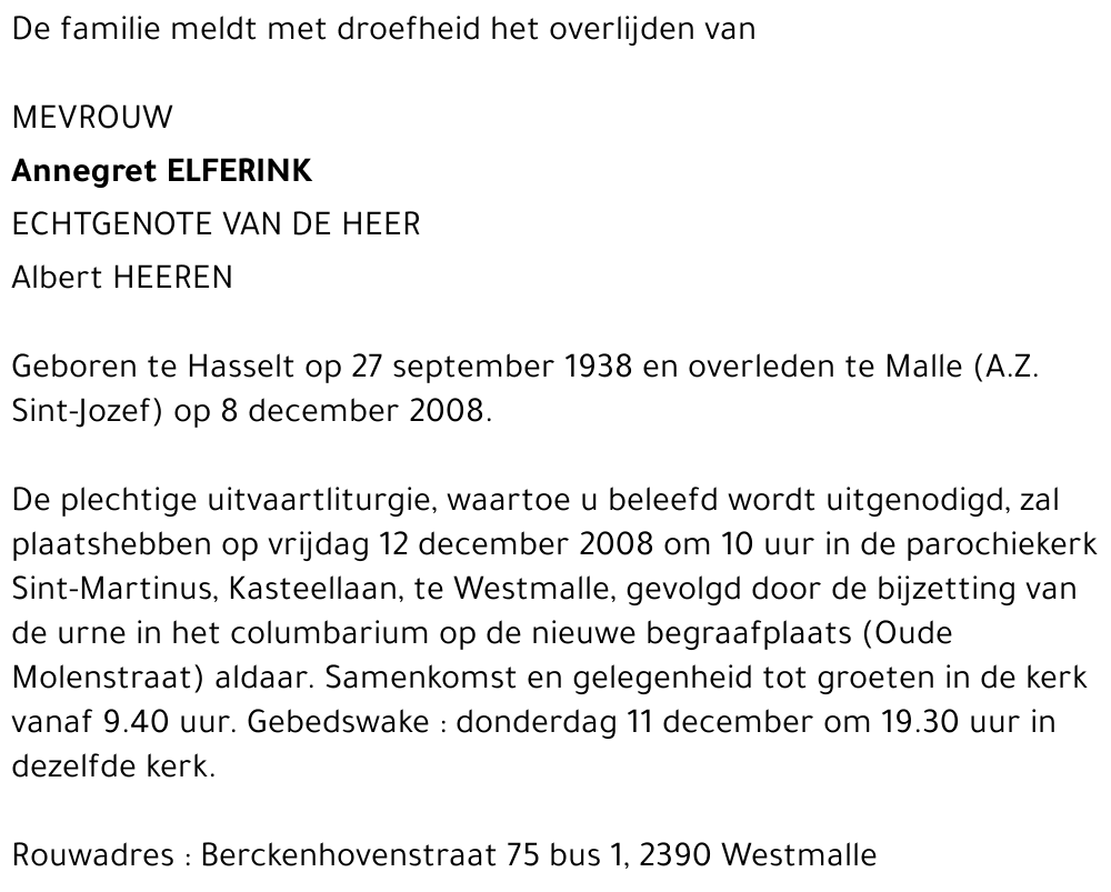 Annegret Elferink