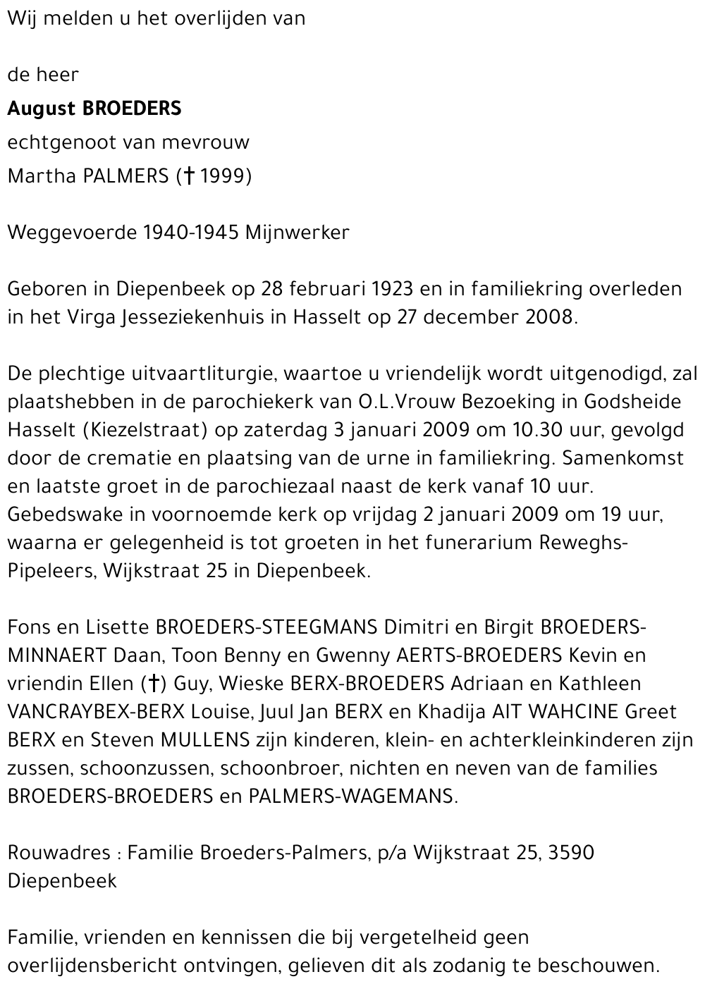 August Broeders