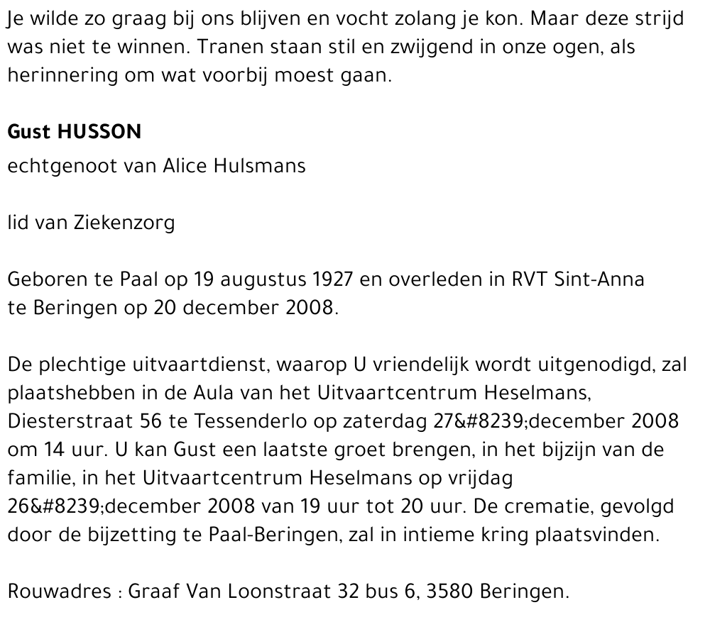August Husson