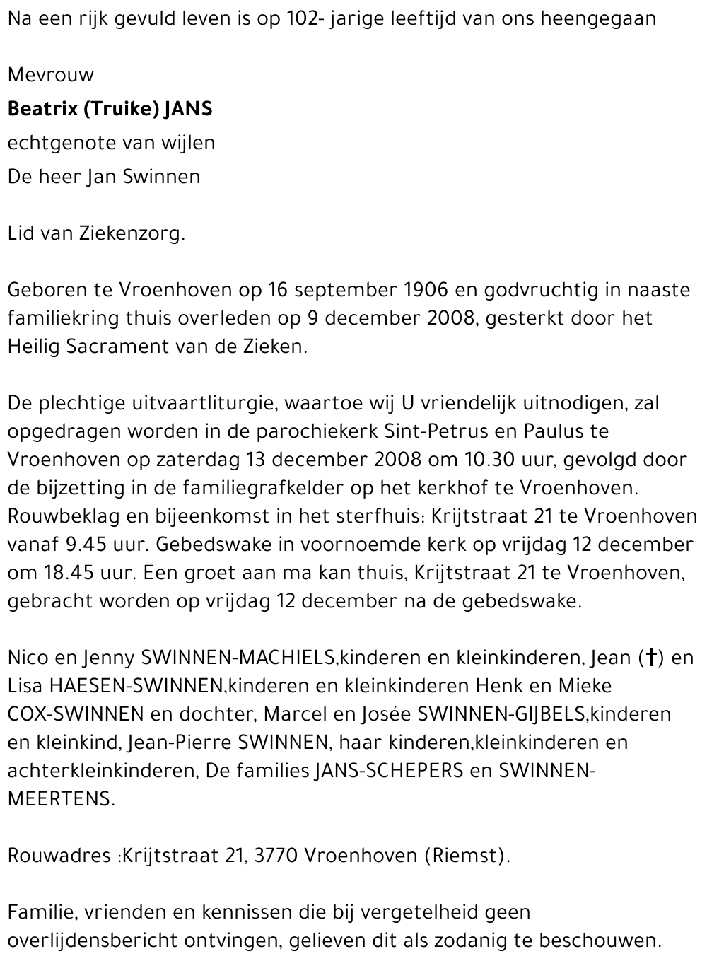 Beatrix Jans
